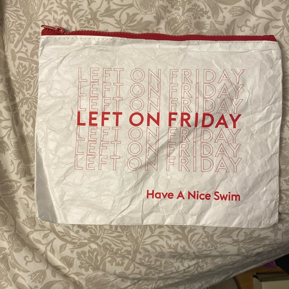 Left on Friday Zippered Suit Bag